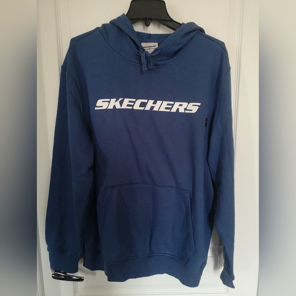 NWT Skechers Men's Blue Hoodie